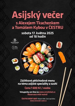 Asijský večer v ČESTR Event baru