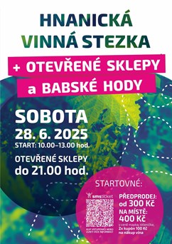 IX. Hnanická VINNÁ STEZKA po vinicích v NP PODYJÍ