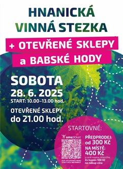 IX. Hnanická VINNÁ STEZKA po vinicích v NP PODYJÍ