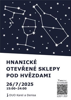 Hnanické otevřené sklepy pod hvězdami 2025