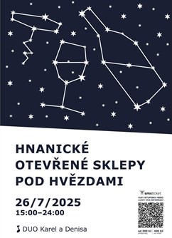 Hnanické otevřené sklepy pod hvězdami 2025