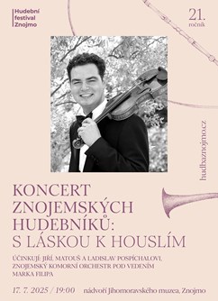 Koncert znojemských hudebníků - S LÁSKOU K HOUSLÍM
