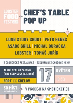 CHEF'S TABLE POP UP