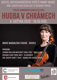 Koncert Marie Magdalena Fuxová - housle sólo 