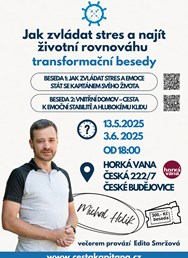 Jak zvládat STRES? - beseda "Cesta KAPITÁNA" I.