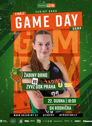 FINÁLE ŽBL: Žabiny Brno - ZVVZ USK Praha