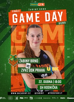 VIP FINÁLE ŽBL: Žabiny Brno - ZVVZ USK Praha