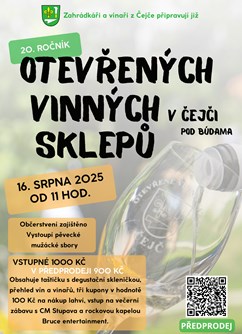 20. Otevřené vinné sklepy v Čejči