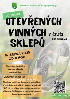 20. Otevřené vinné sklepy v Čejči