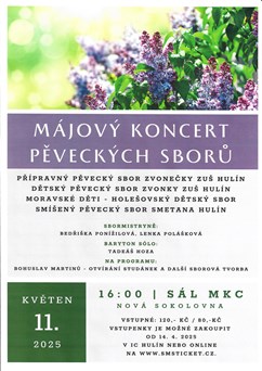 Májový koncert pěveckých sborů