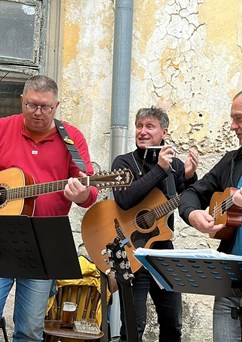 Grilovačka s Town Bandem Tomáše Třetiny