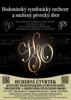 Koncert Hodonínského symfonického orchestru a pěvec. sboru