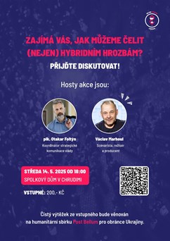 Debata s Otakarem Foltýnem a Václavem Marhoulem