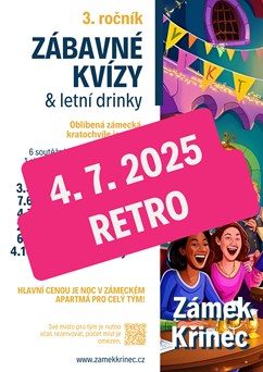 Zábavný kvíz na zámku Křinec | Retro
