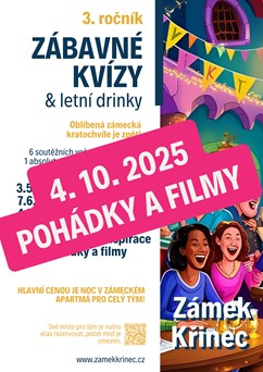 Zábavný kvíz na zámku Křinec | Pohádky a filmy