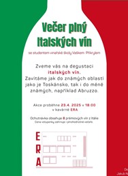 Večer plný italských vín