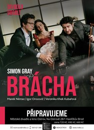Divadlo Ungelt Praha: Simon Gray - Brácha