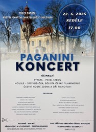 PAGANINI koncert - kytara Pavel Steidl, housle Jiří Vodička