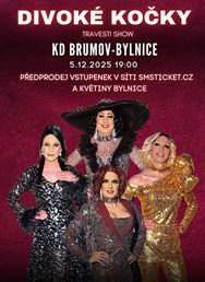Travesti show Divoké kočky v Brumově - Bylnici