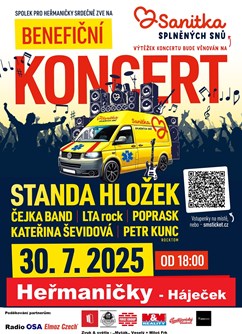 Sanitka splněných snů - benefiční koncert