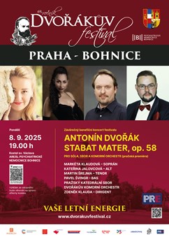 Dvořákův festival: Závěrečný koncert - Stabat Mater