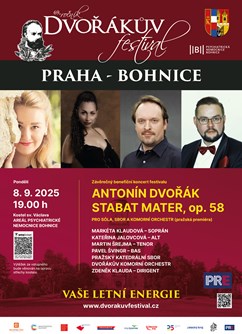 Dvořákův festival: Závěrečný koncert - Stabat Mater
