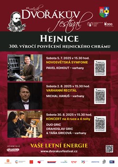 Dvořákův festival: Varhanní koncert
