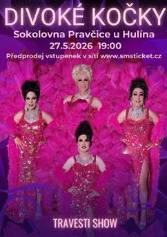 Travesti show Divoké kočky v Pravčicích