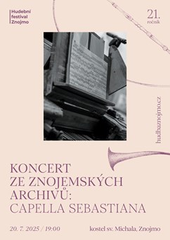 Koncert ze znojemských archivů: CAPELLA SEBASTIANA