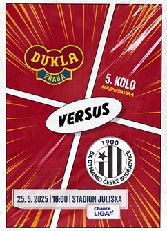 FK Dukla Praha - SK Dynamo České Budějovice