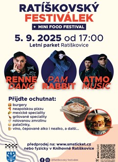 Ratíškovský festiválek + mini food festival 2025