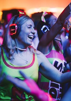 Windy Silent Disco boat party