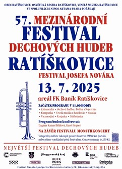 57. mezinárodní festival dechových hudeb Ratíškovice