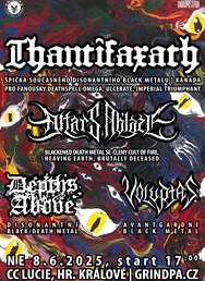 Thantifaxath + Altars Ablaze + Depths Above + Voluptas // HK