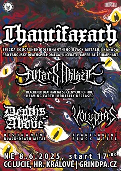Thantifaxath + Altars Ablaze + Depths Above + Voluptas // HK