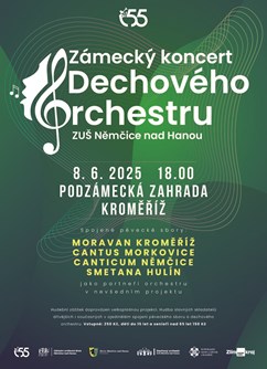 Zámecký koncert Dechového orchestru ZUŠ Němčice nad Hanou