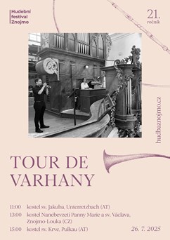 Tour de Varhany - kostel v Louce