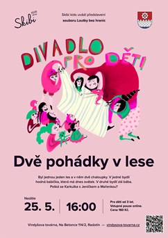 Divadlo pro děti - Dvě pohádky v lese