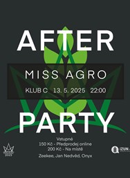 Oficiální afterparty Miss Agro 2025