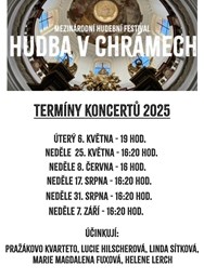 Koncerty na Bílé Hoře - Hudba v chrámech 