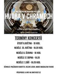 Koncerty na Bílé Hoře - Hudba v chrámech 