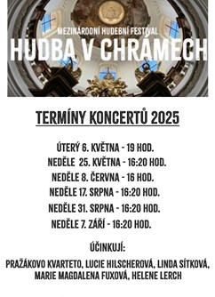 Koncerty na Bílé Hoře - Hudba v chrámech 