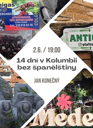 14 dní v Kolumbii bez španělštiny