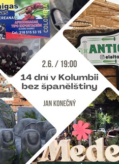 14 dní v Kolumbii bez španělštiny