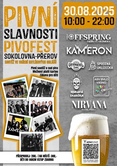 Pivofest - Pivní slavnosti - Sokolovna Přerov