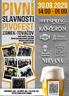 Pivofest - Pivní slavnosti - Zámek Tovačov