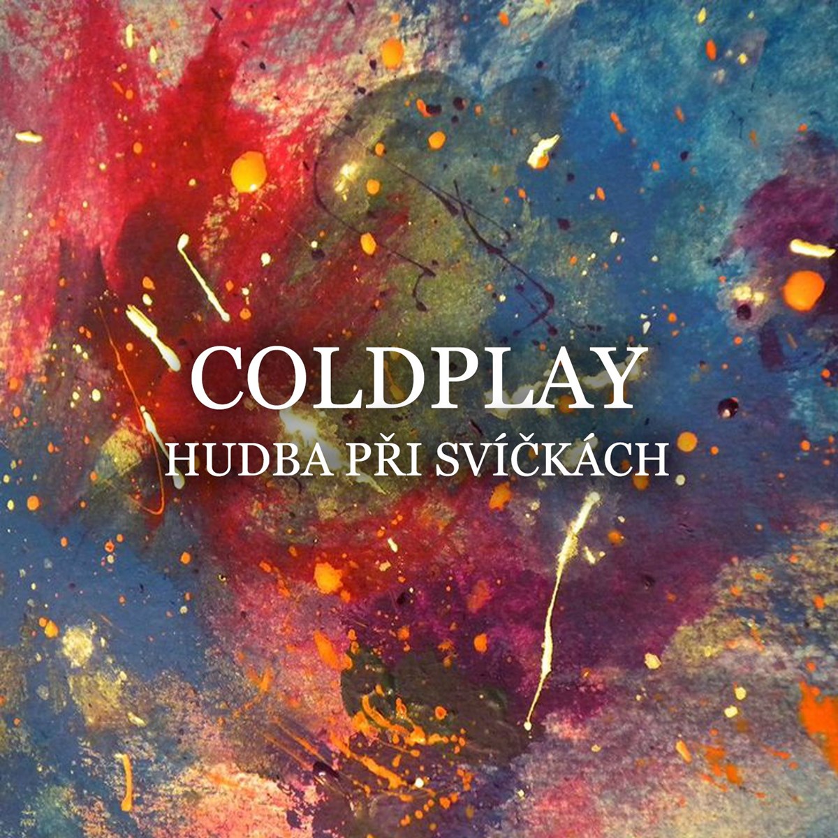 Hudba Coldplay při svíčkách