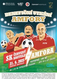 Benefiční fotbalové utkání Amfory