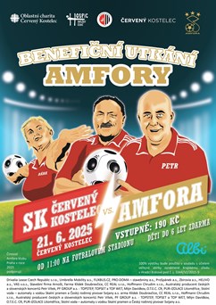 Benefiční fotbalové utkání Amfory
