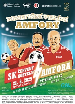 Benefiční fotbalové utkání Amfory